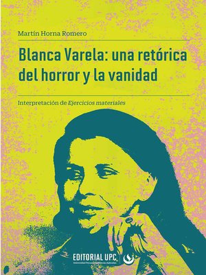 cover image of Blanca Varela
